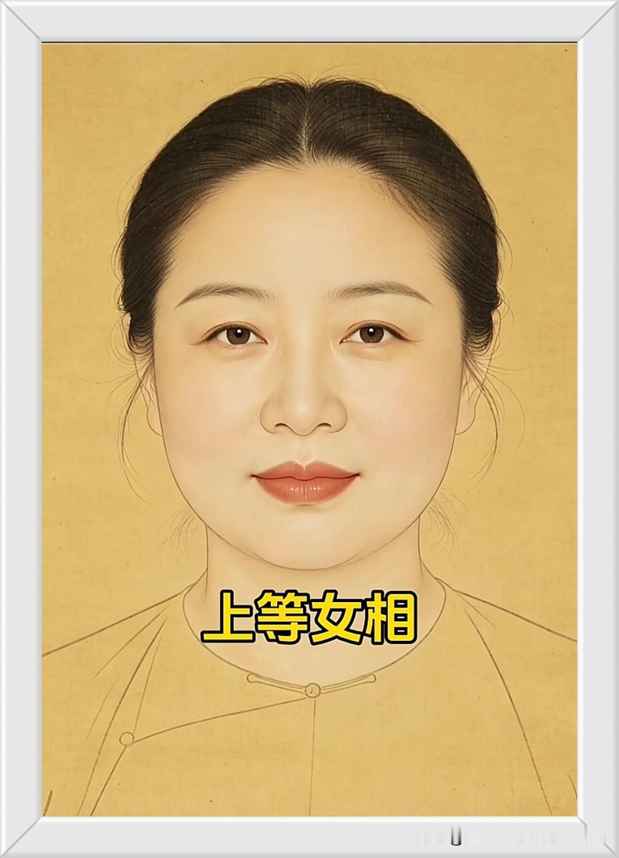 真心话茶局据说，这是比较好的女性面相！不是瓜子脸，不是长脸，而是比较偏圆韵的脸型