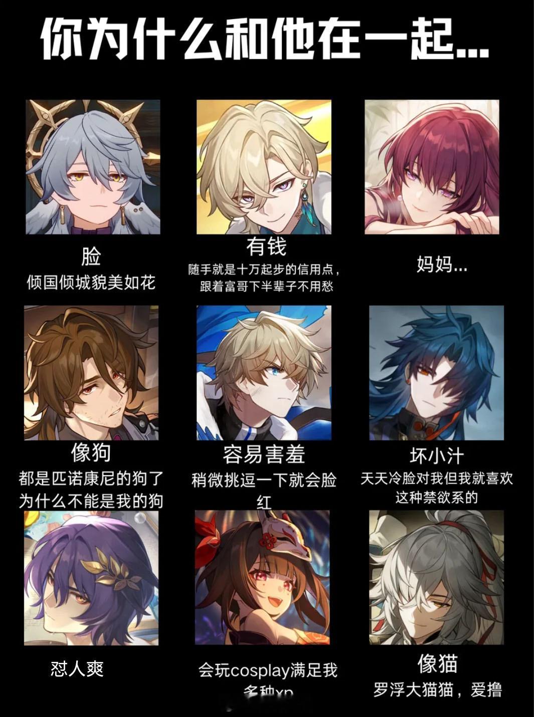 你为什么会跟他在一起[doge]#崩坏星穹铁道# ​​​