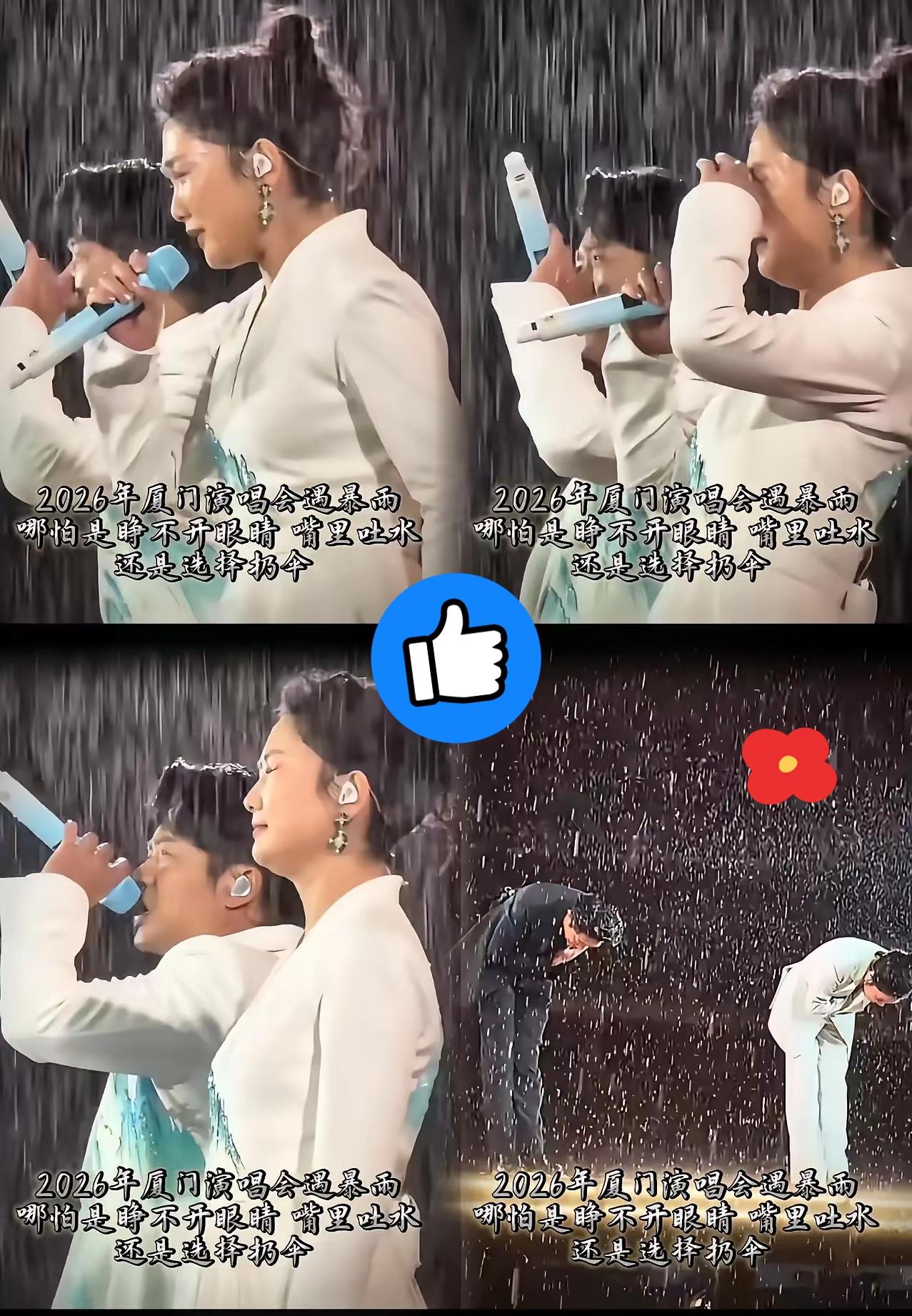 凤凰传奇又一次凭实力炸翻全场！
2026年3月他们直接冲上热搜，只因前一晚厦门演