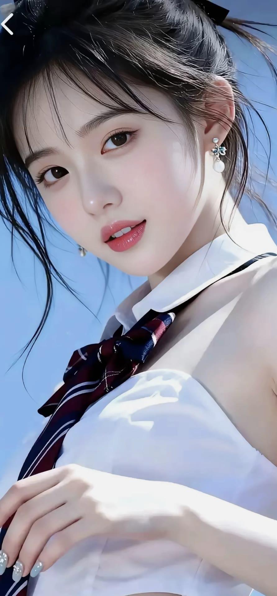 甜美校园风，少女心爆棚！💕✨