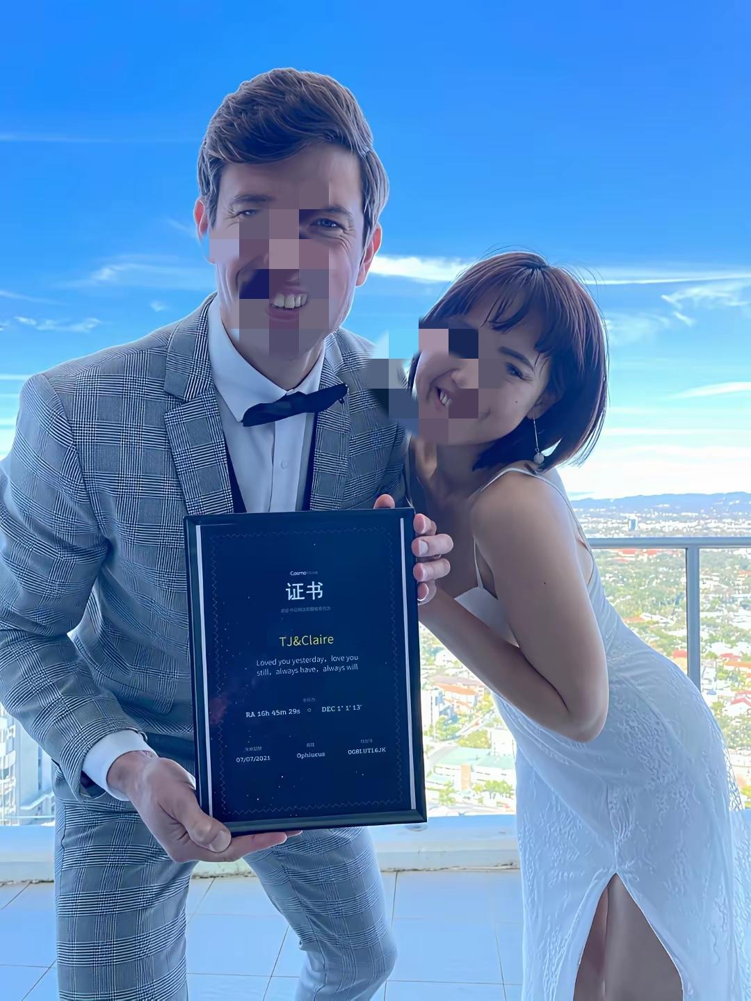 作为一个44岁的老男人，我不会被表面现象所迷惑！

中美跨国网红情侣博主“tj”