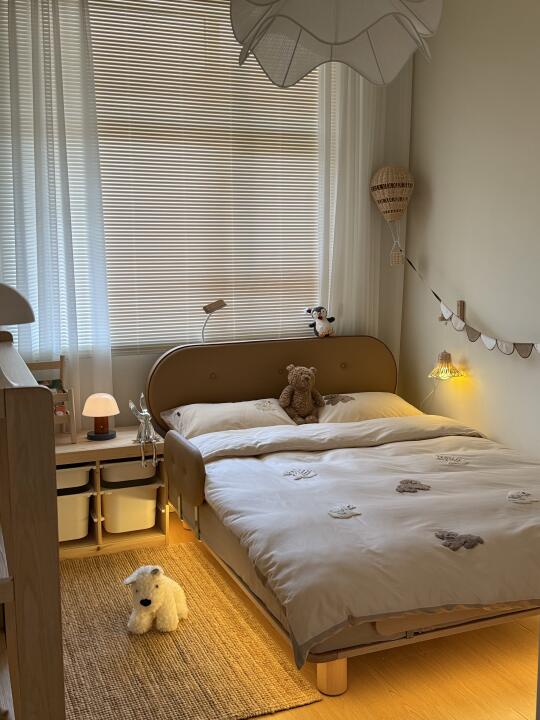 8 ㎡儿童房🏠这样布置温馨又实用！
