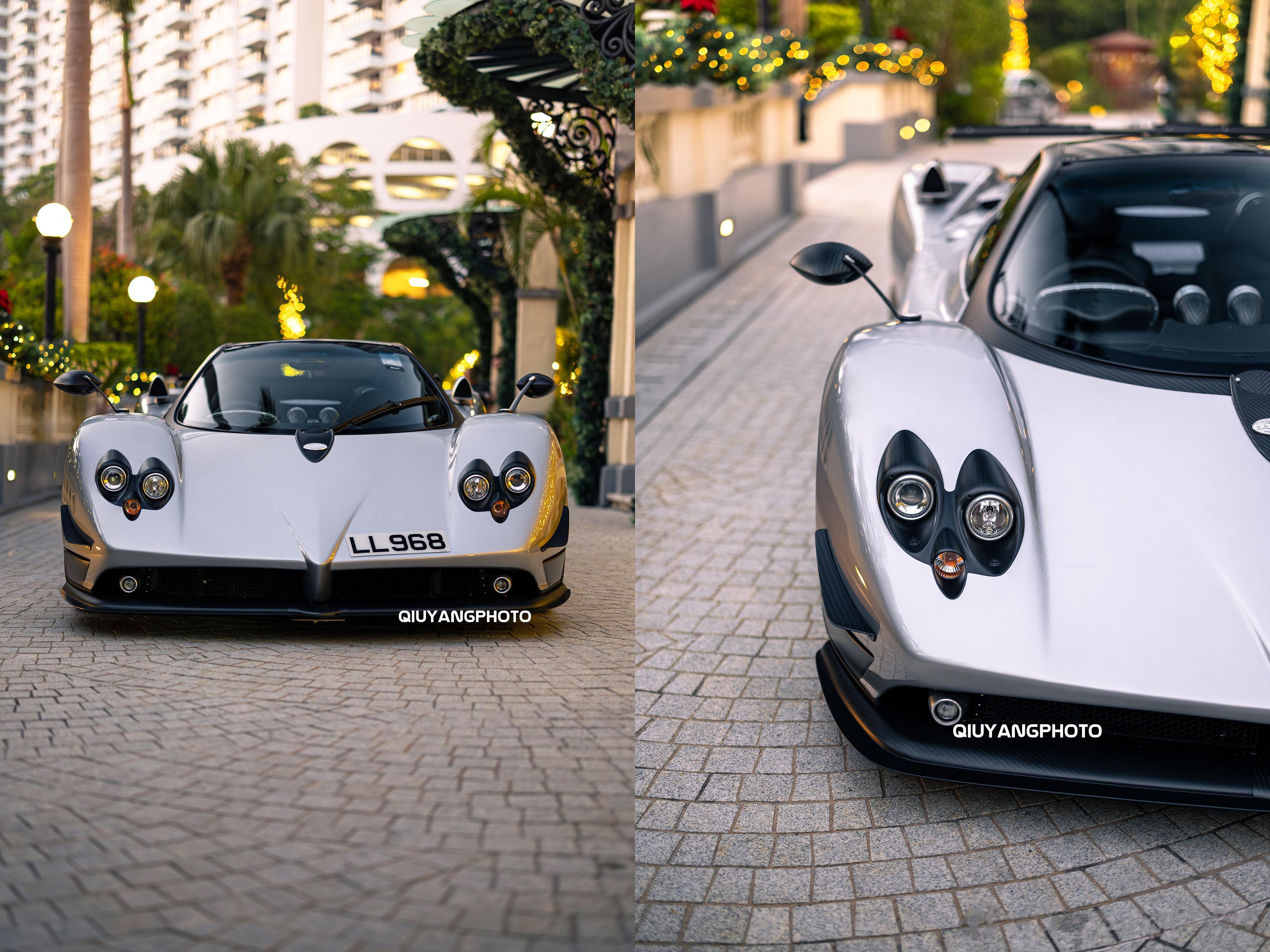 Pagani Zonda F #cars01豪车拍# 美丽，清爽的Spec，银车
