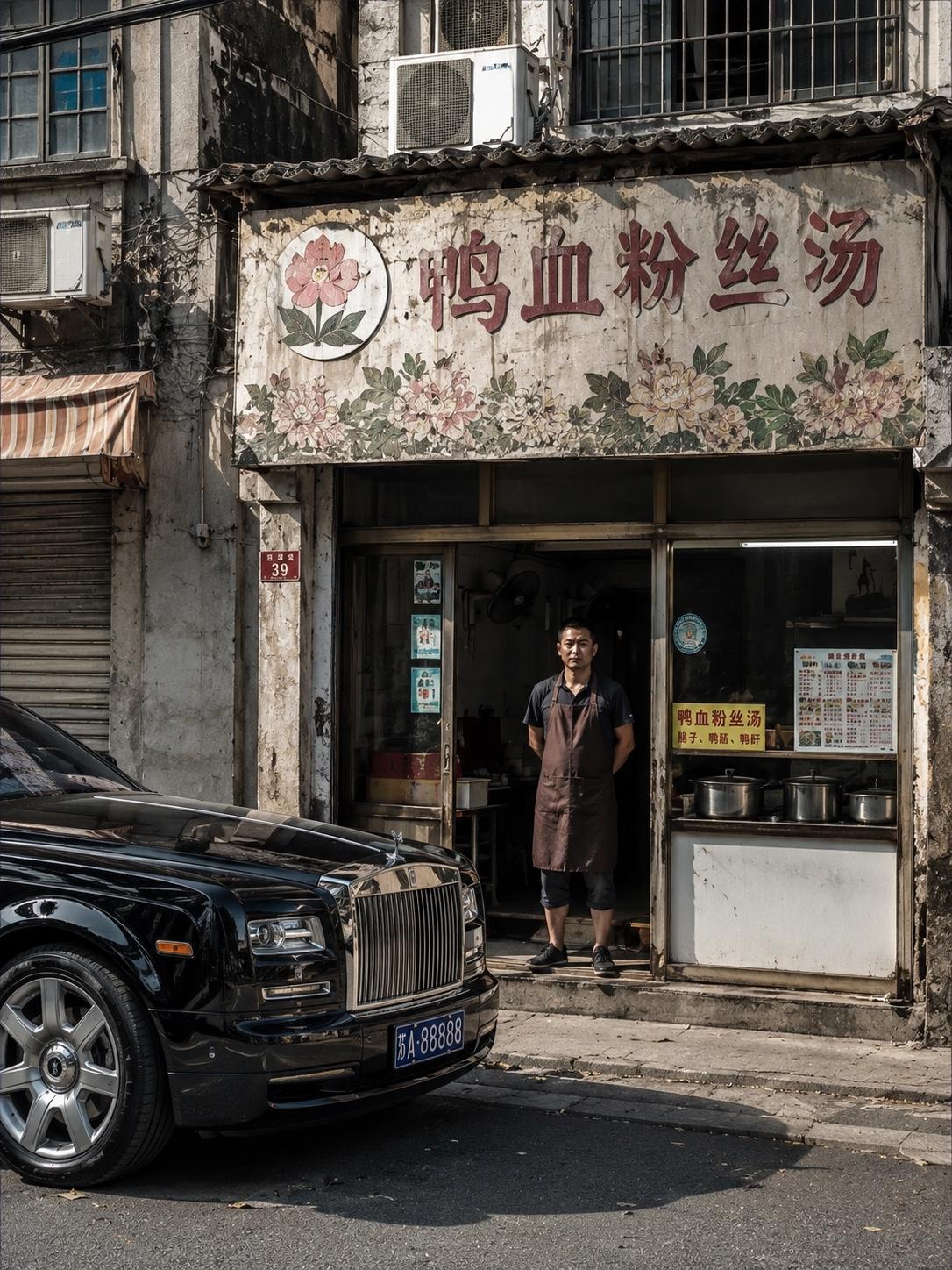 鸭血粉丝店被LV告了。

我第一眼以为谁编的段子。结果是真的。

南京那家小店，