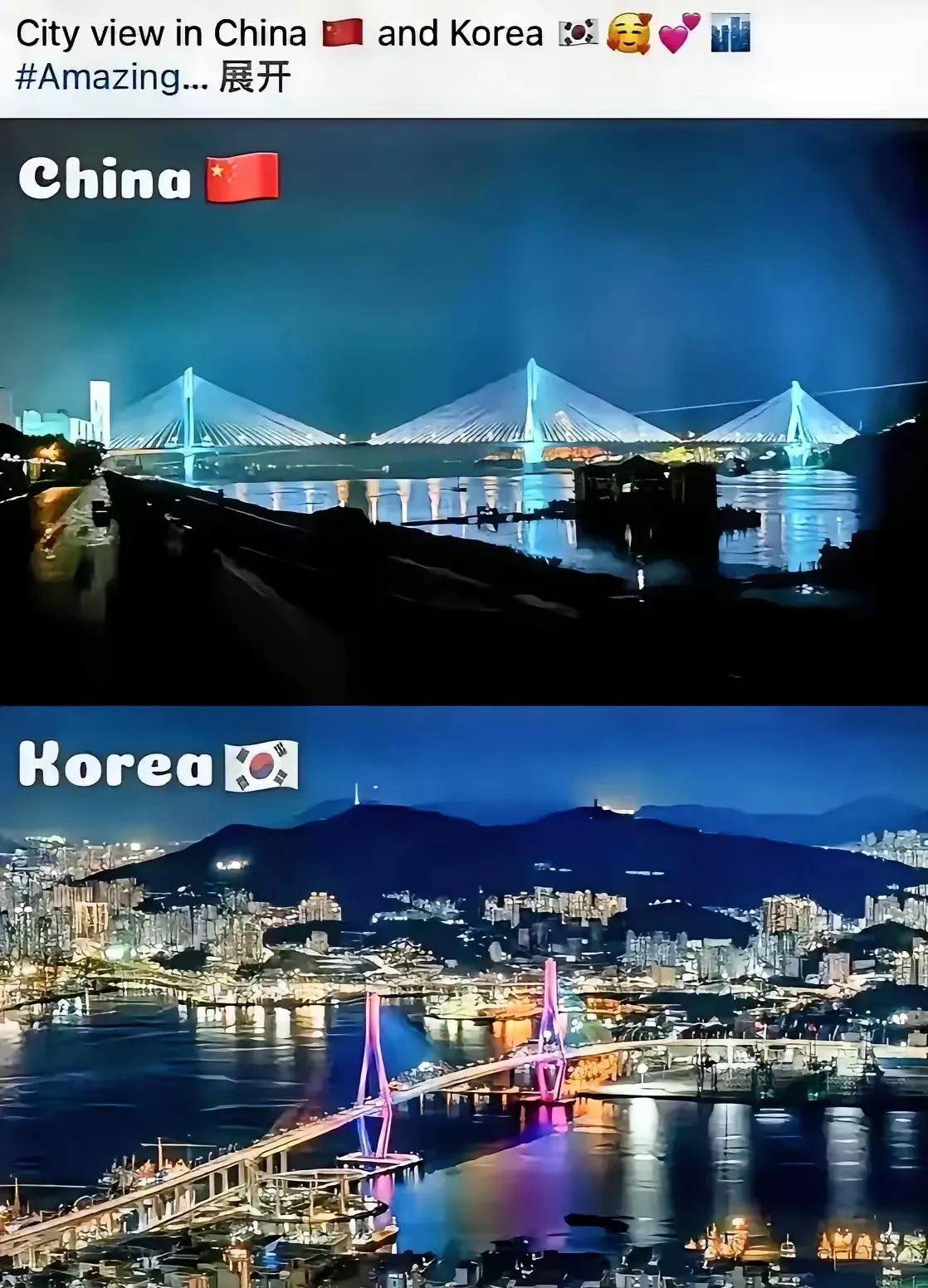 真是难为韩国博主了，终于找到了这么好的角度，拍摄湖北宜昌市，除了夷陵长江大桥外，