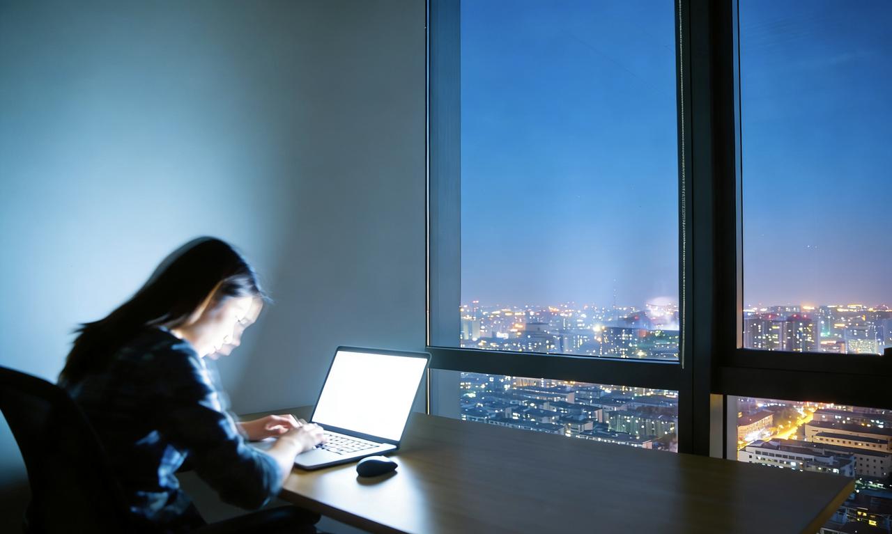 如果你也觉得不容易，点个赞鼓励一下彼此

凌晨两点，刚加完班的李薇在朋友圈打下这