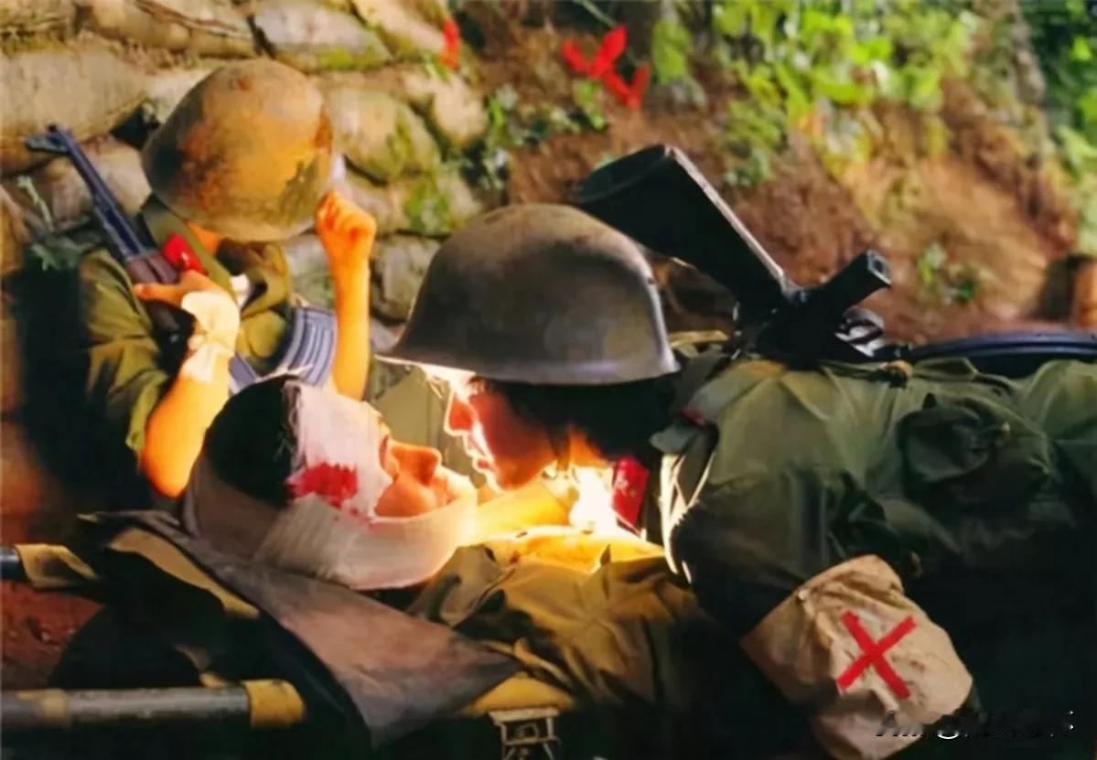 牺牲前他向护士提了一个要求，护士亲
吻了他
1986年，在对越自卫反击战中，赵维