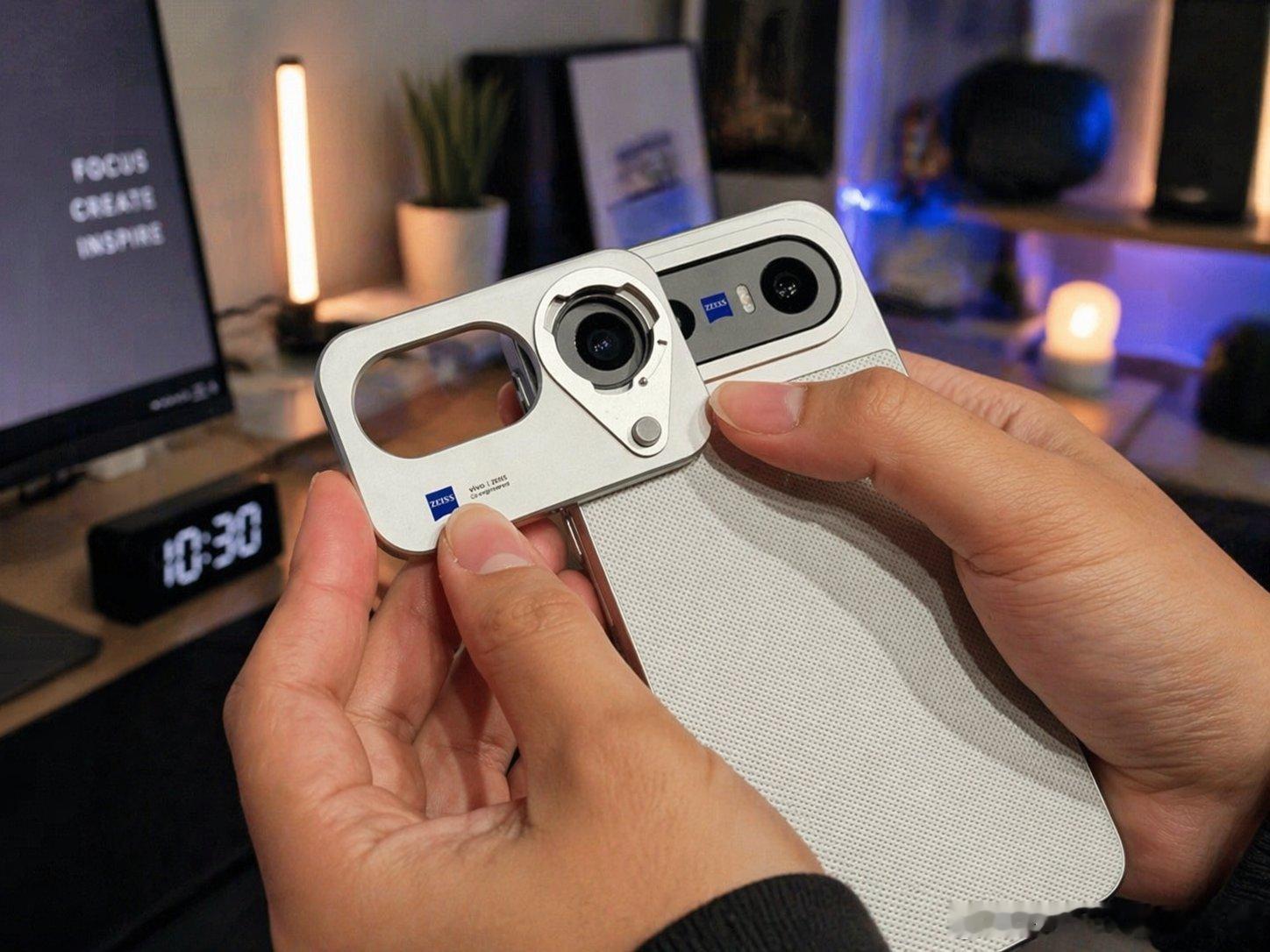 vivo 真的是说到做到……之前提过会把增距镜适配下放给更多的产品，结果就是即将