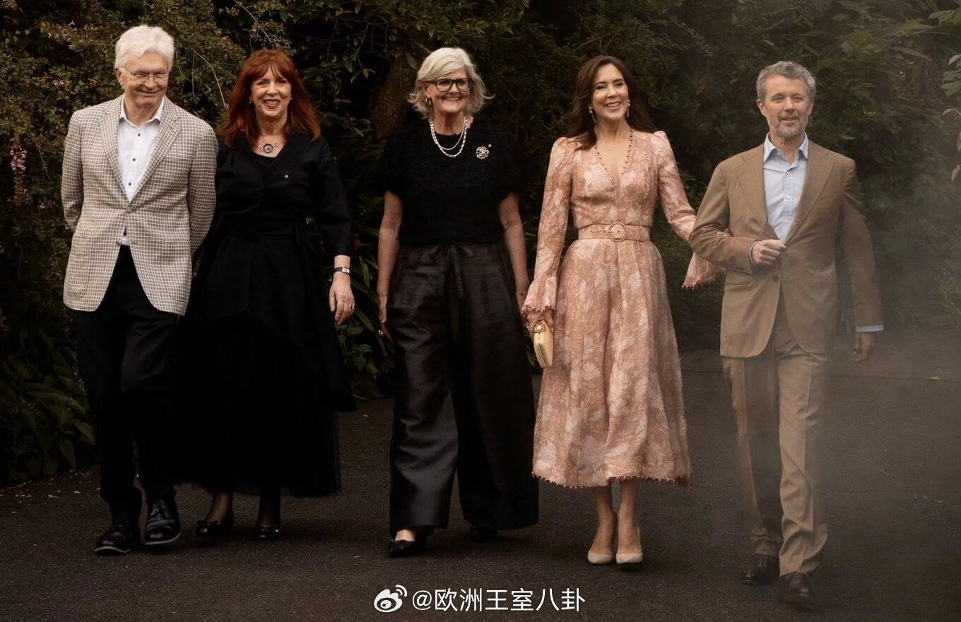 3.18 丹麦国事访问澳大利亚，墨尔本第二天。玛丽黑色半裙来自carlazamp