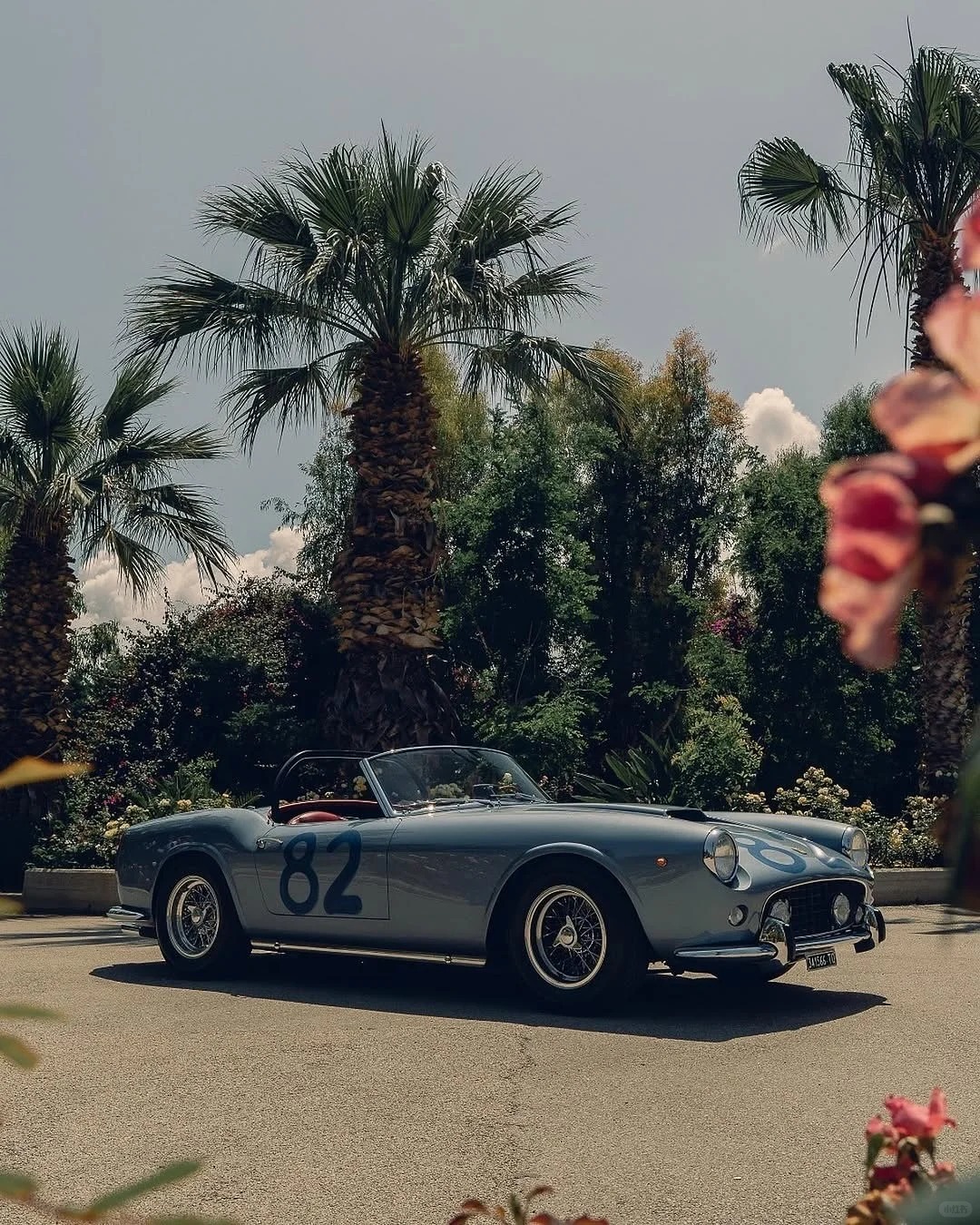 1960 Ferrari 250 GT，椰风沙滩总相宜绝美车片 ​​​
