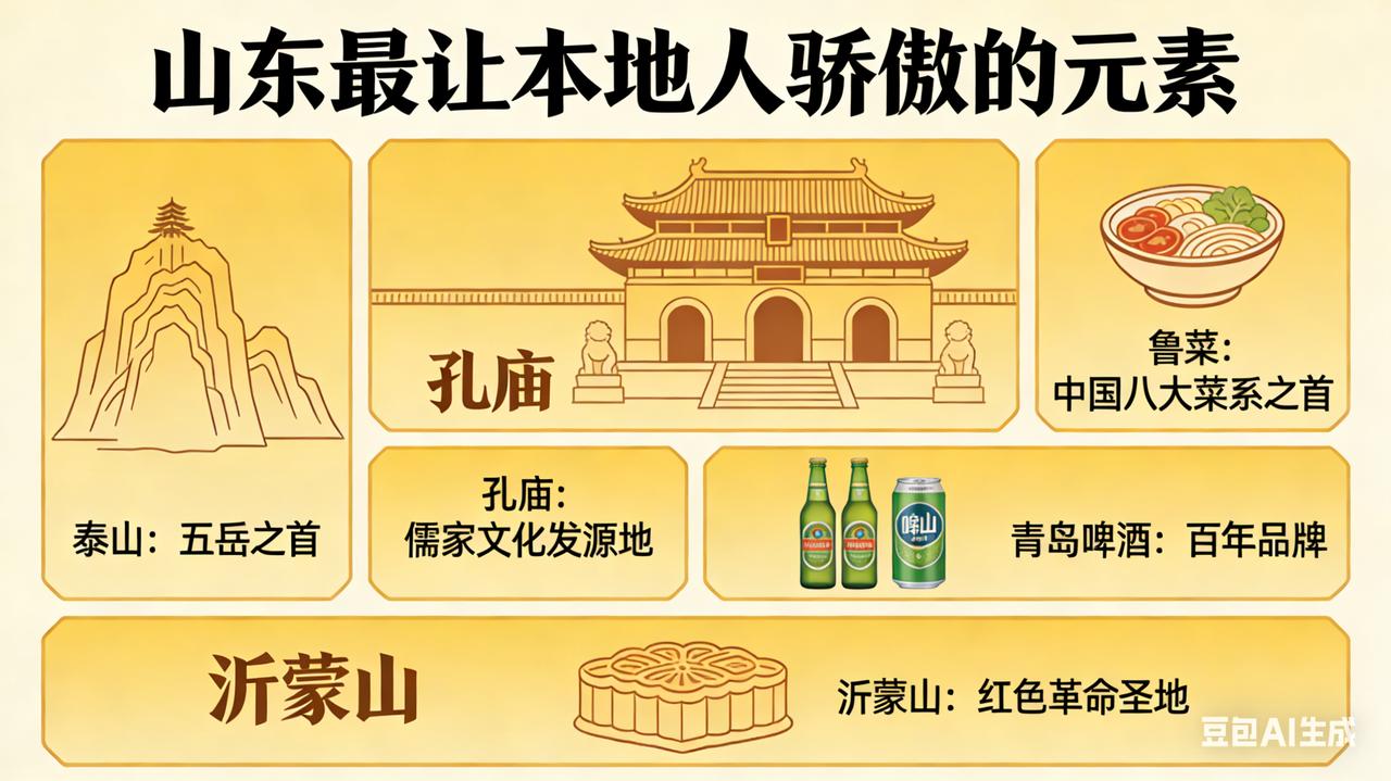 齐鲁大地底蕴深厚，山东最让本地人骄傲的究竟是什么？