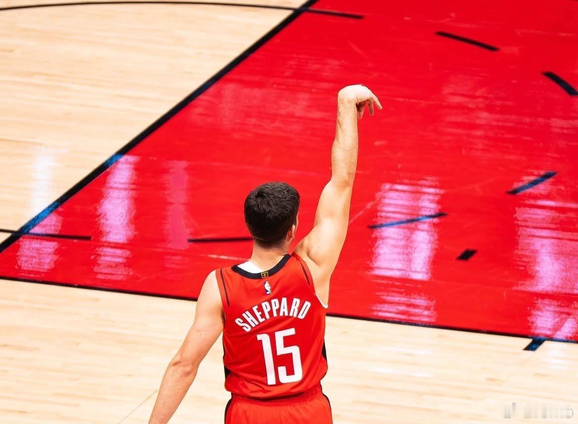 谢泼德的二年级📈得分13.5分（较上赛季增长9.1分）篮板2.9个（增长1.4