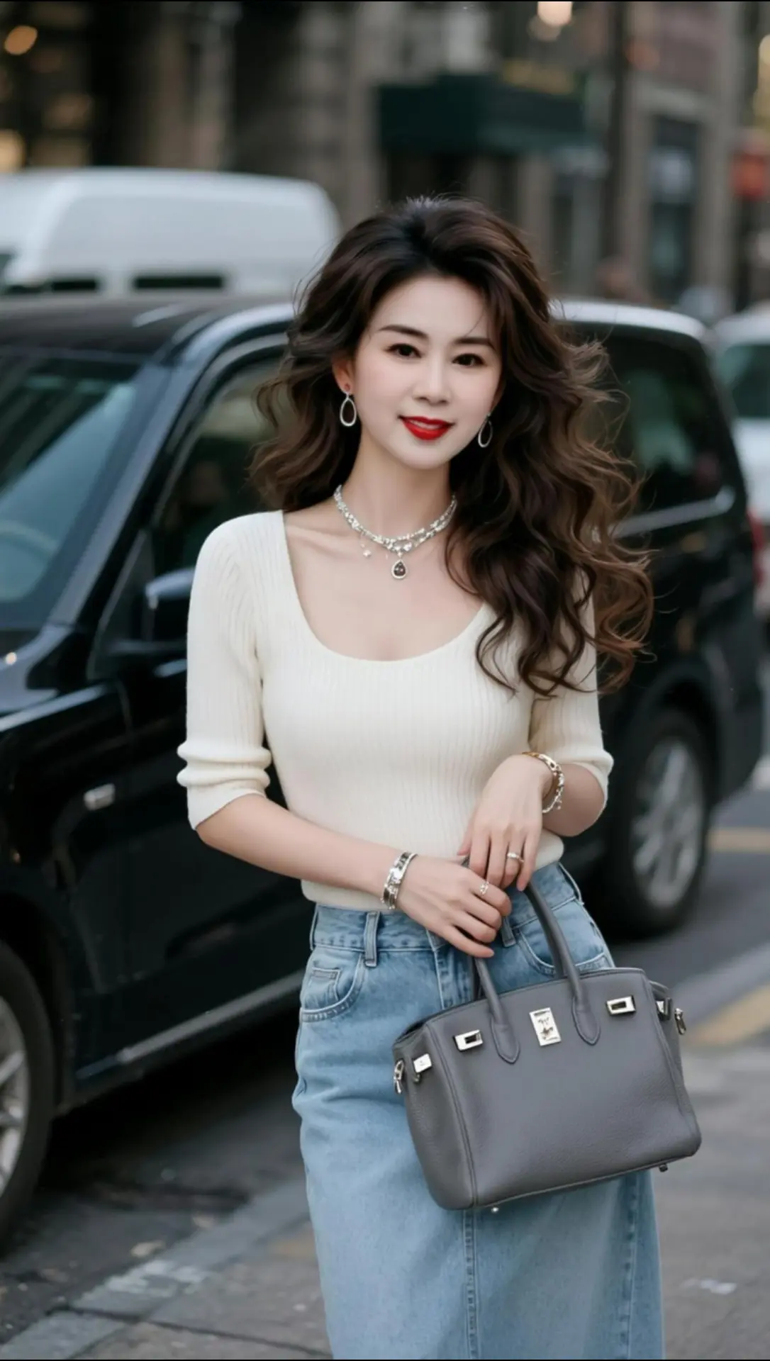 AI都市丽人写真 随变ai随便玩