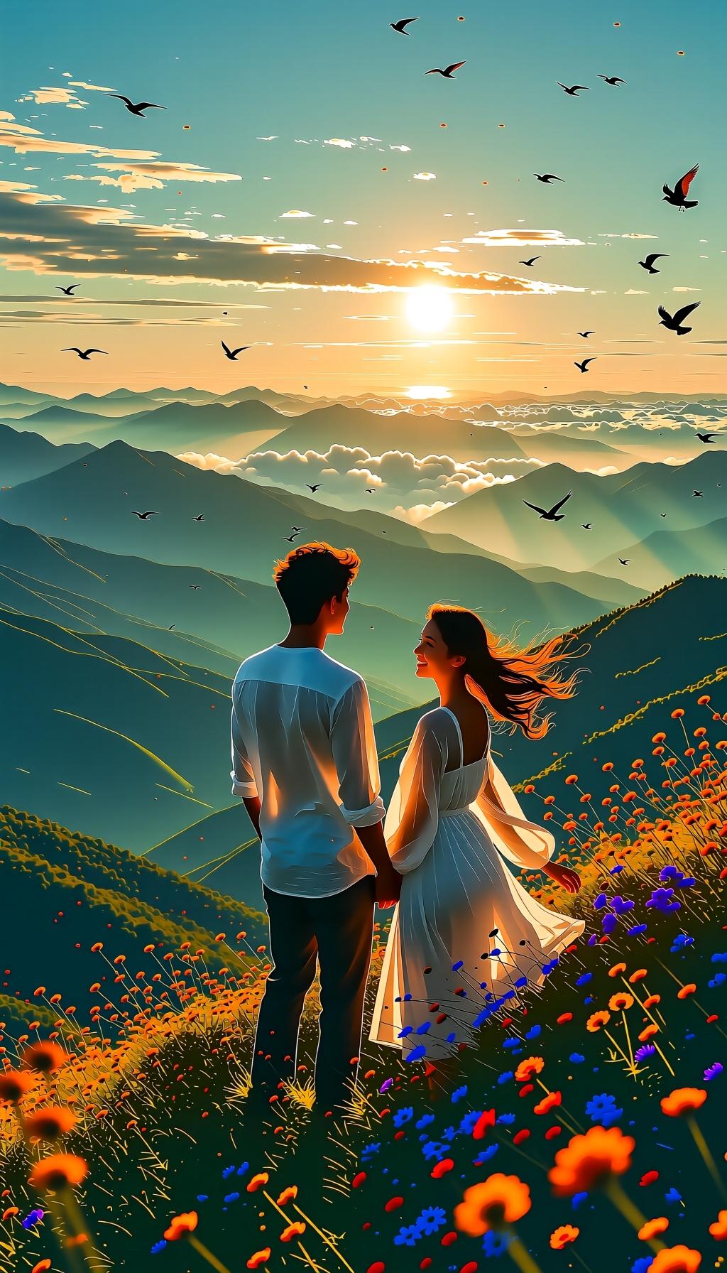 夏日阳光下的“看风景”大作战：两个年轻人的夏日奇遇记！

嘿，兄弟姐妹们！今天我