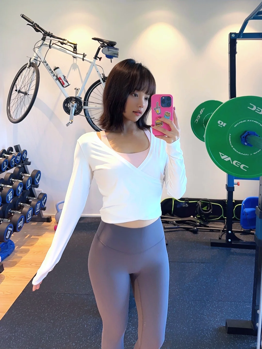 早起可以做很多事🏋️‍♀️