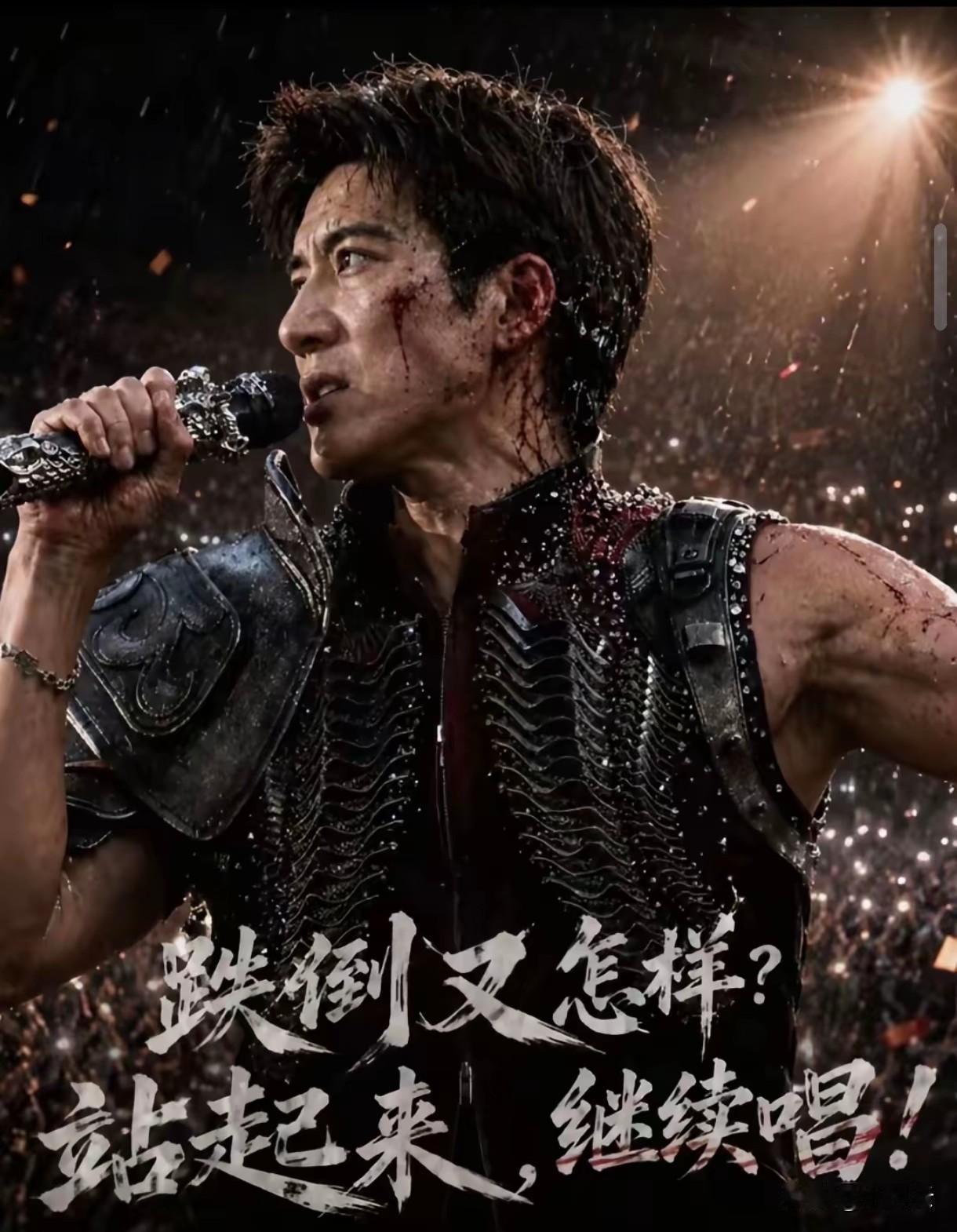 是因为王力宏演出事故，才仔细听了《天地龙鳞》这首歌。据媒体报道这不是王力宏第一次