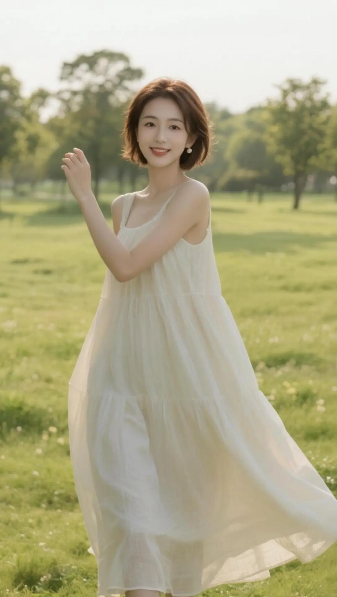 AI清新田园写真 ai创作
