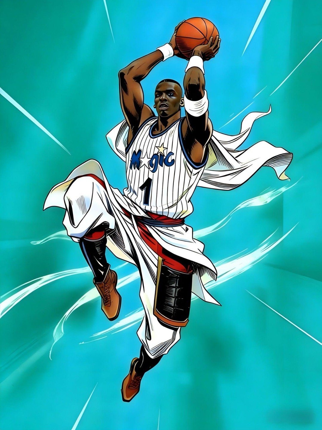 篮天下NBA之梁山108将，符合球星形象吗？Images via 大熊老师 