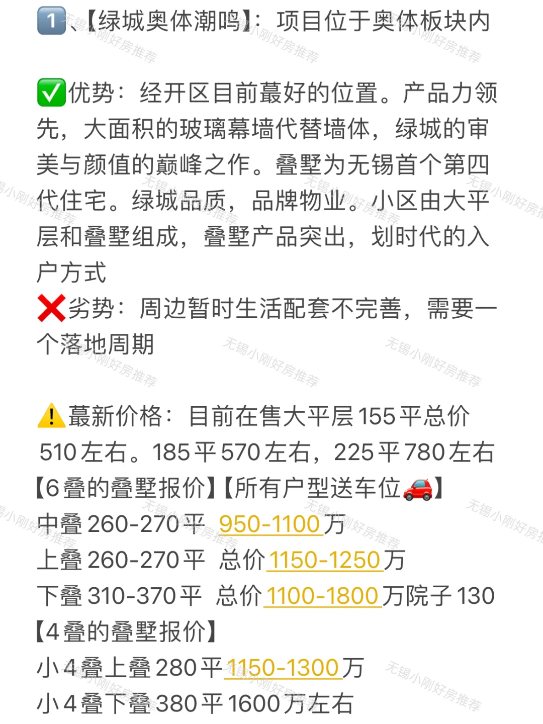 经开区新盘大揭密❗️优势劣势一目了然❗️