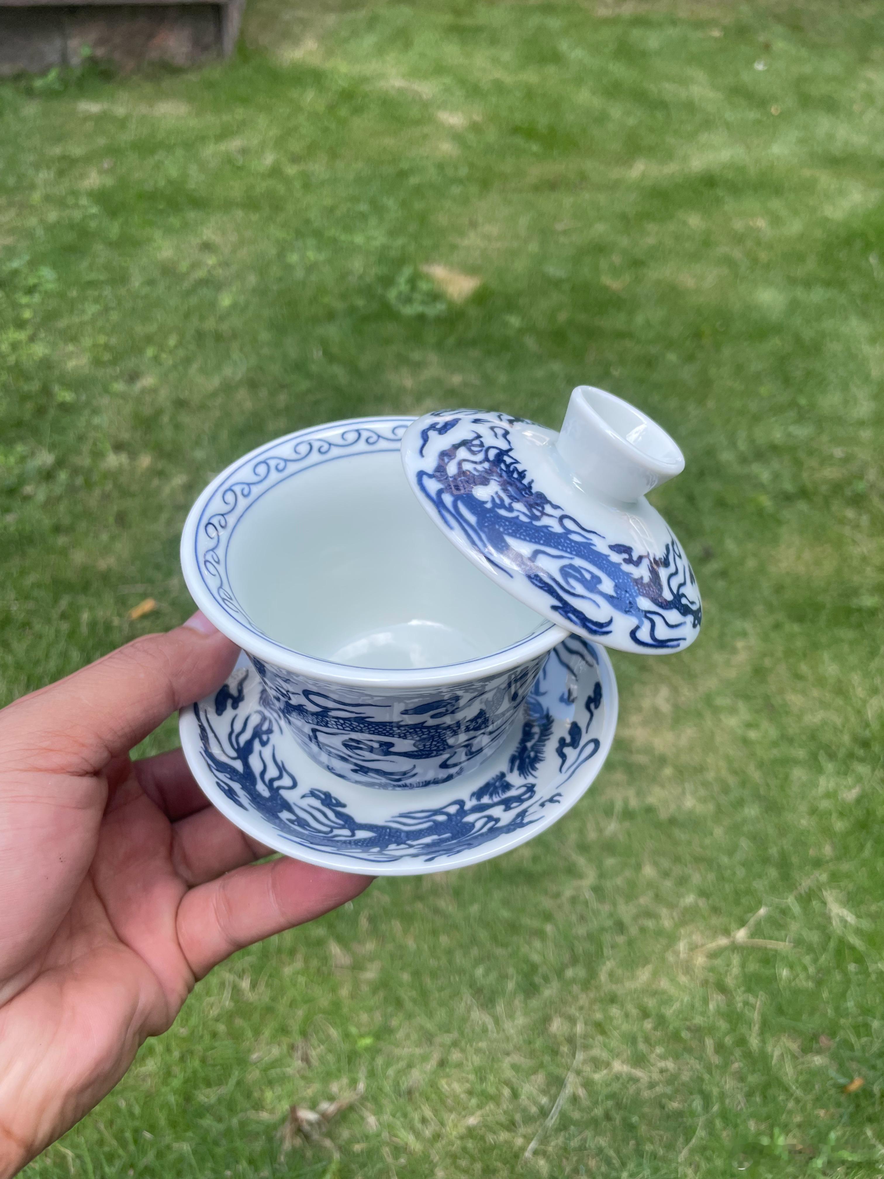 自从去了景德镇，抖音就经常推送我卖瓷器的，这不，才9.9元，当时景德镇看的时候都