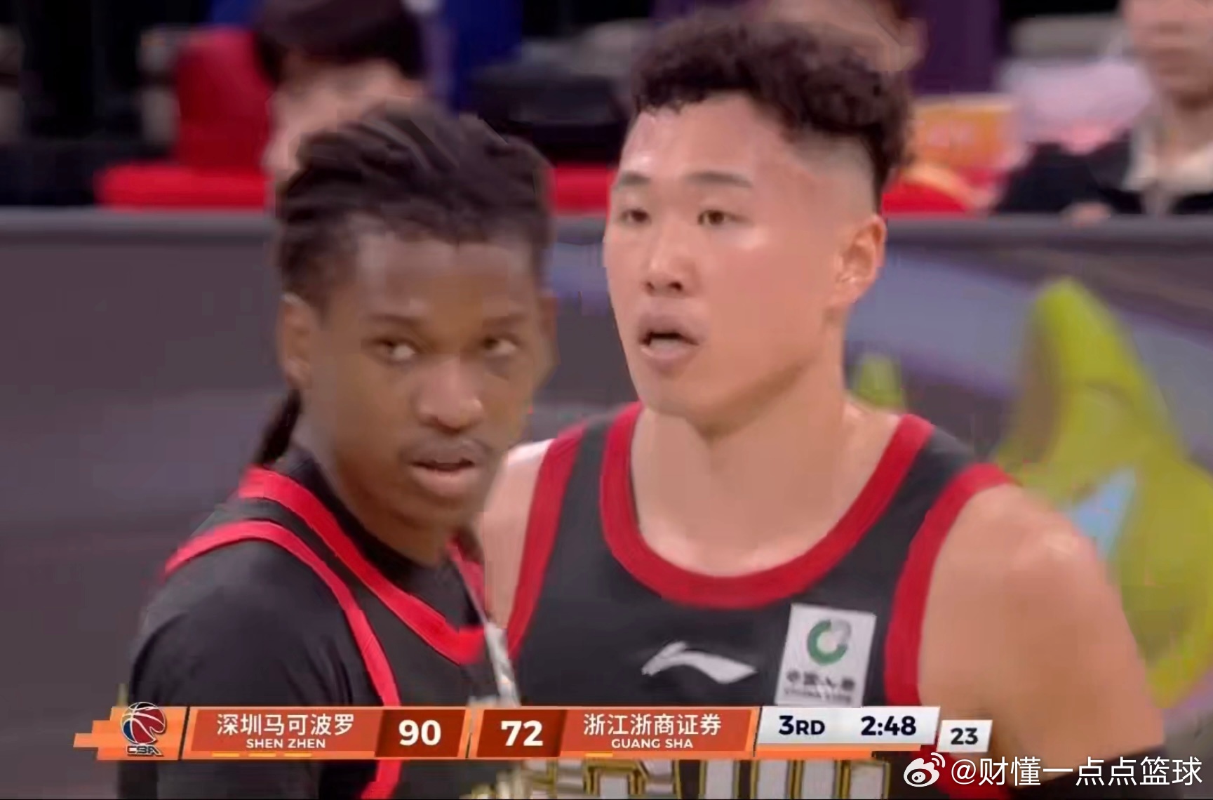 谁能想到，赛前被视作夺冠热门的广厦，在深圳主场彻底沦为背景板！全场比赛深圳男篮以