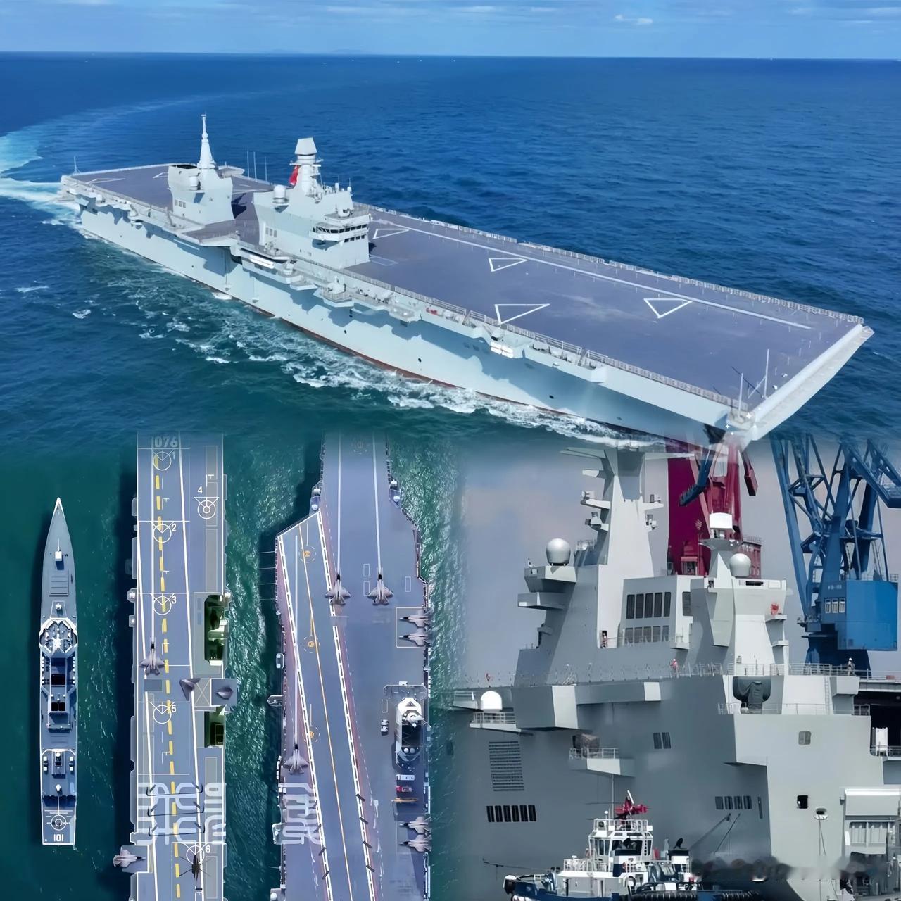 外媒这几天，估计又要集体失眠了。

4月21日，上海滩悄悄拔锚一个大家伙，076