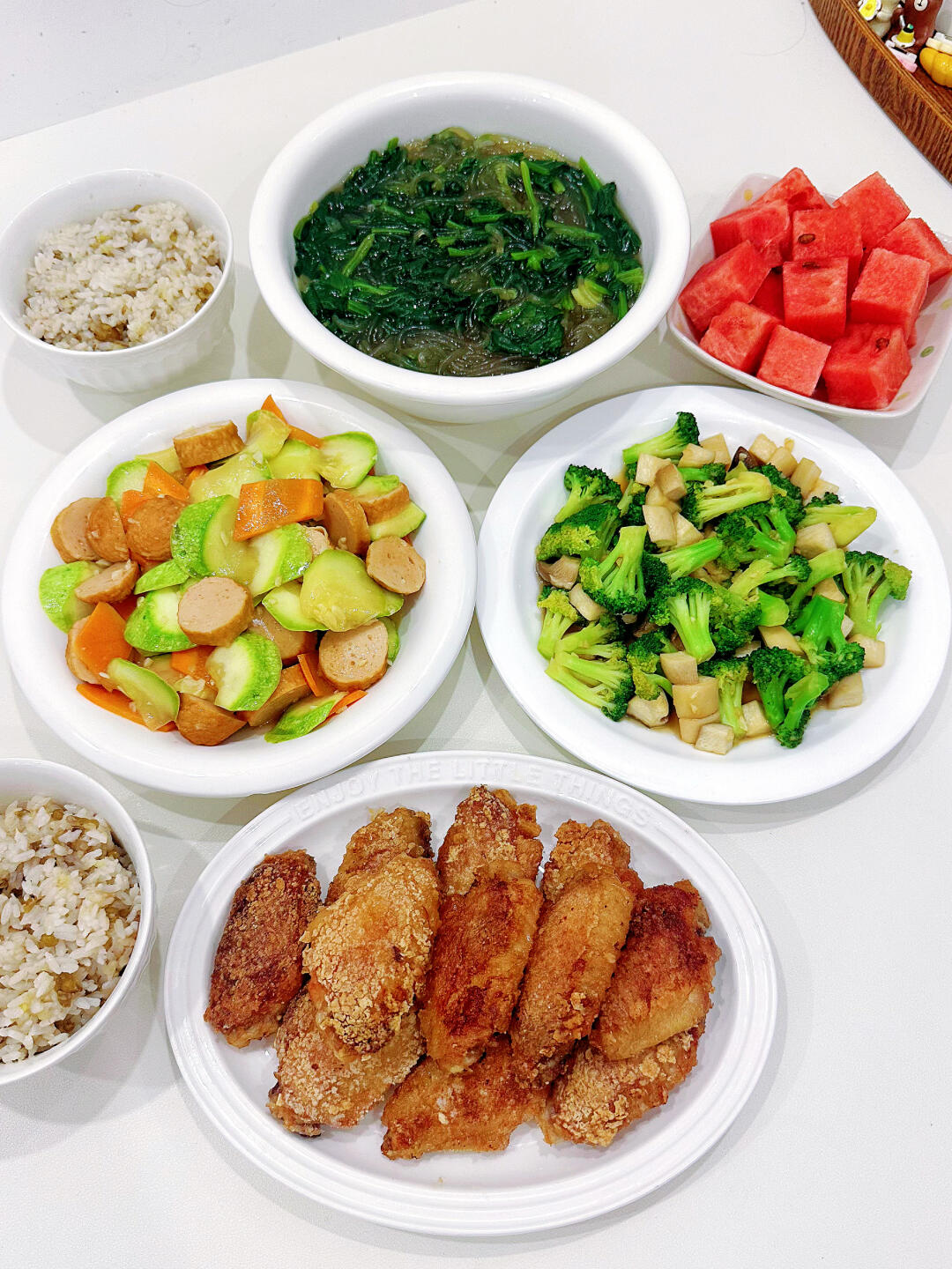 在家吃干净清爽的晚餐🍚南乳鸡翅香迷糊了