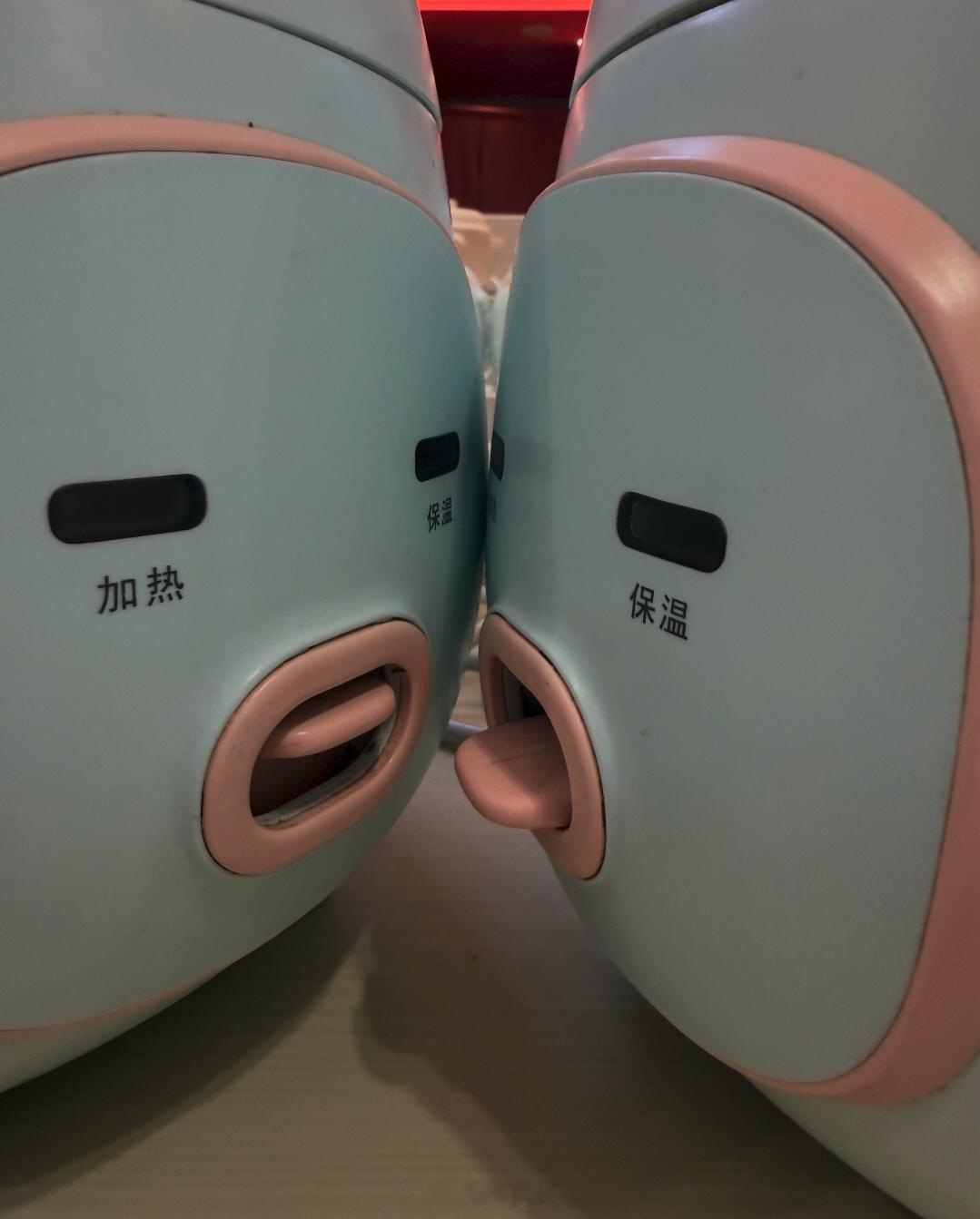 两个电饭煲在干嘛，这不胡闹么 