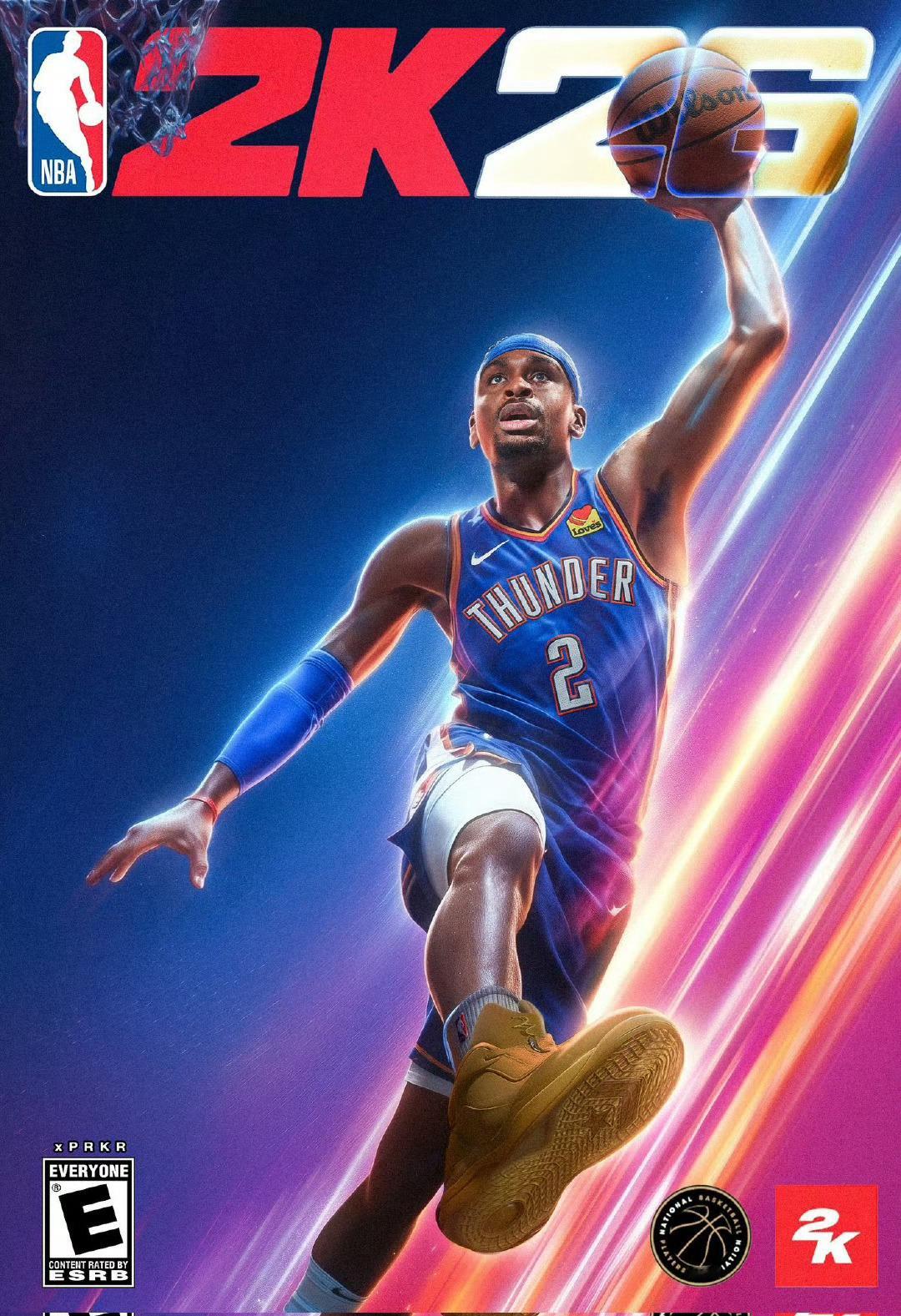 Shams：亚历山大将成为NBA2K26的新封面人物！ ​​​亚历山大成2K26