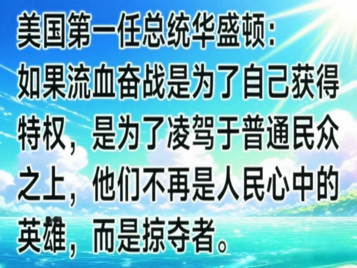 华盛顿宣传正能量 民主