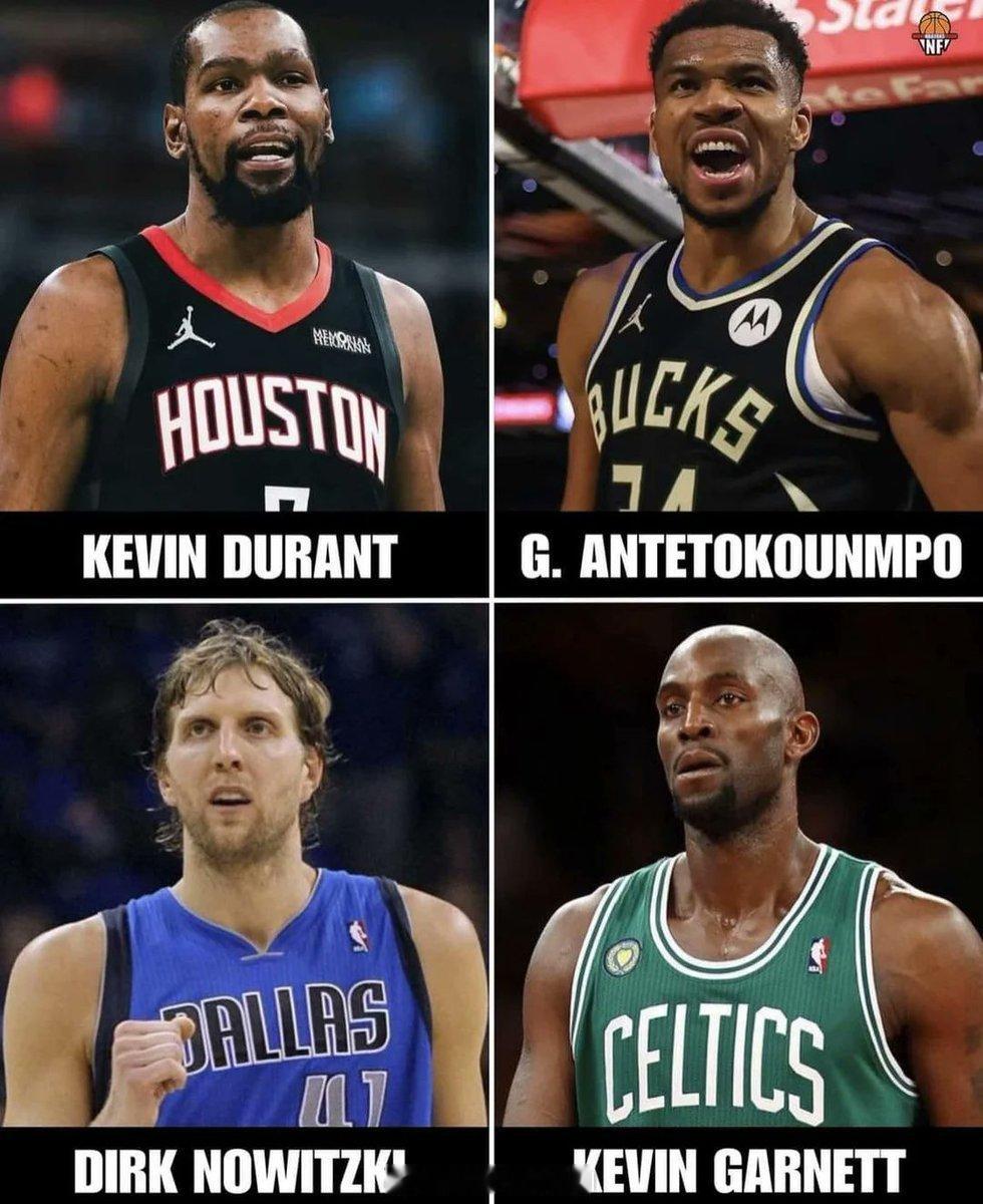 这4位顶级大前，巅峰期实力怎么排[疑问]nba ​​​