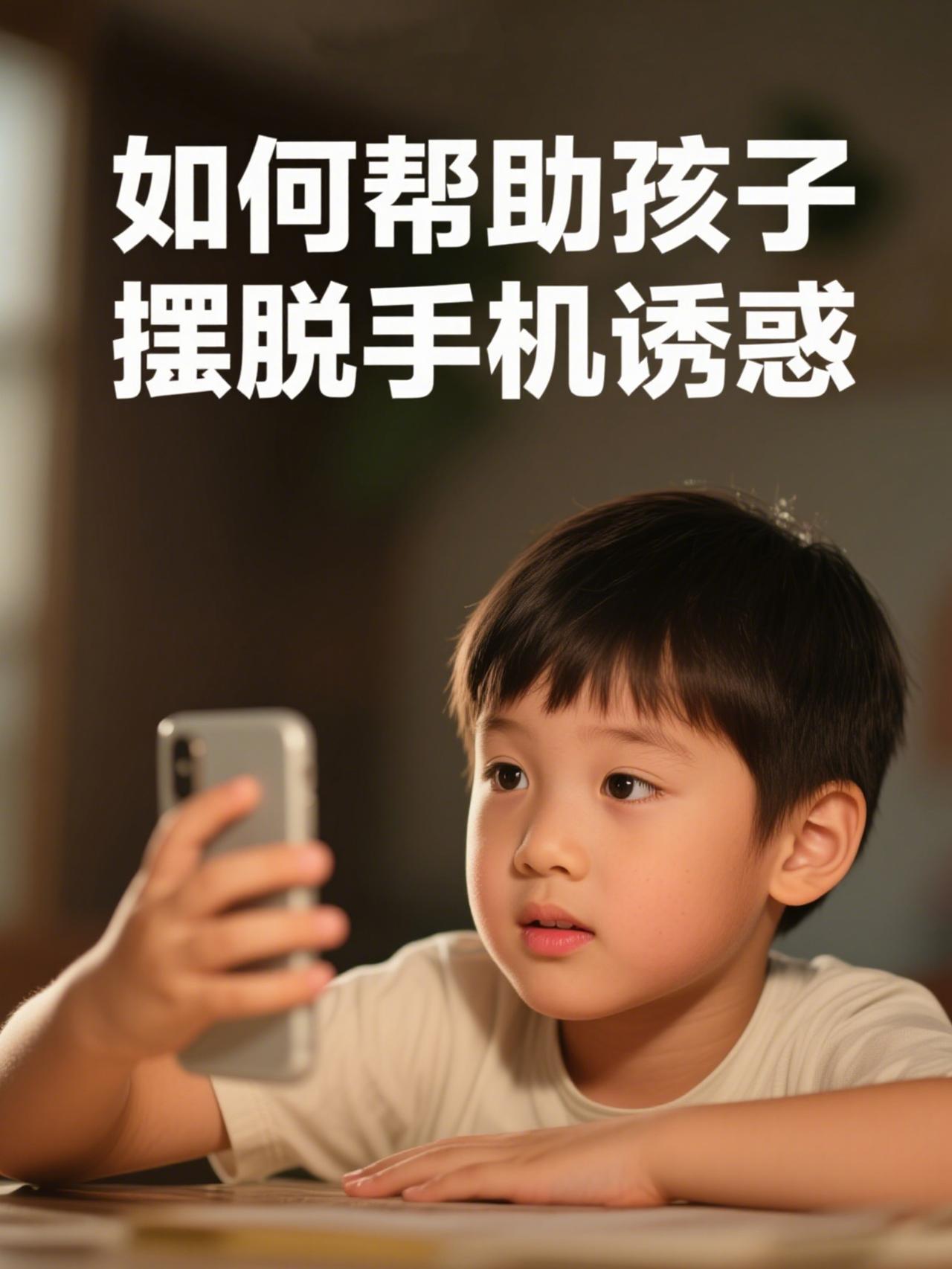 如何帮助孩子摆脱手机诱惑
       孩子沉迷手机让许多家长头疼。手机成瘾并非