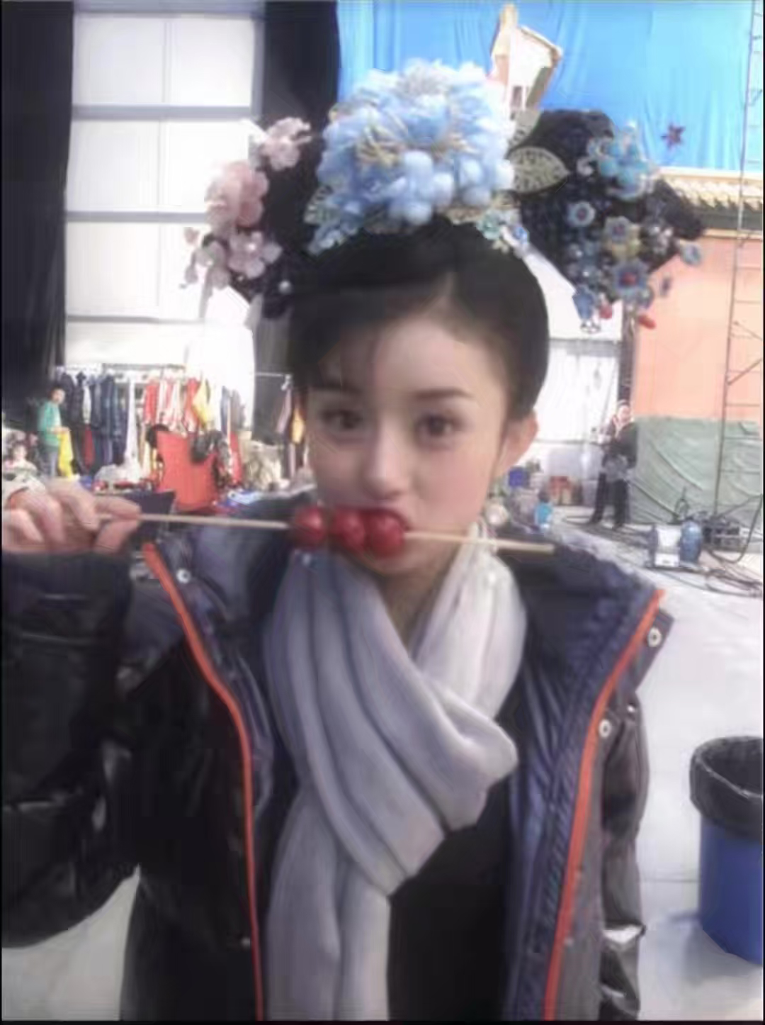 早期赵丽颖完全是古早洋娃娃的具象化 此女如此权威 