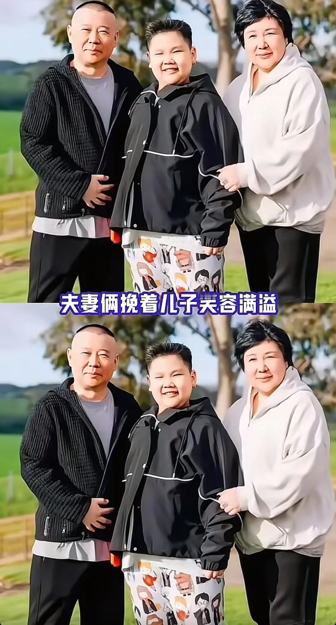 明明是同一个爹，

养孩子方式却是两种极端，

郭德纲的小儿子郭汾瑒，才11岁就