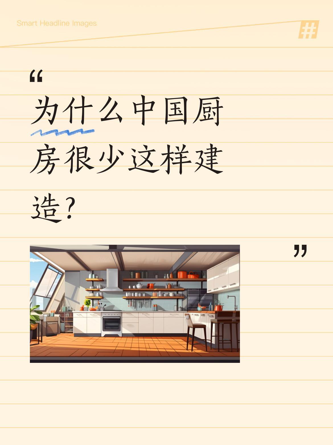 为什么中国厨房很少这样建造？
有位师傅打造高端厨房不走寻常路：不先装橱柜，而是用
