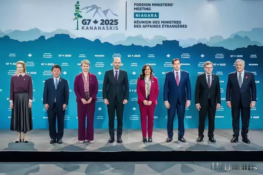 G7外长是不是一个个都脑子进水了，或者都犯上了精神狂想症。竟然发表联合声明，“不