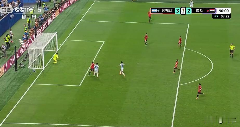 阿根廷3:2埃及，阿根廷赢了！埃及对阵阿根廷这场比赛实在太精彩了。

本场比赛先