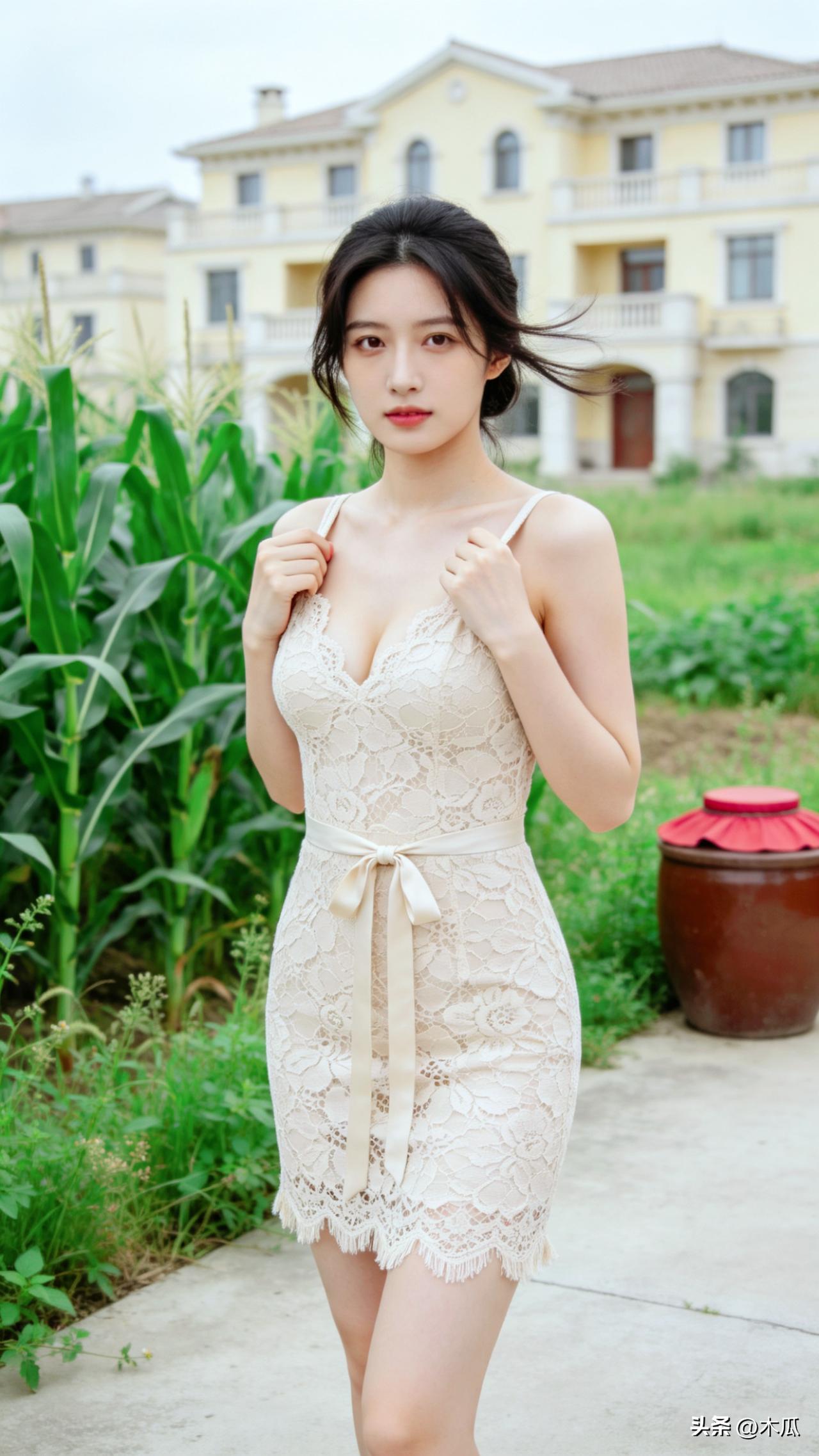 嫂子在乡下的生活
 
谁懂啊！回乡下的嫂子，随便一站都像拍杂志大片✨
 
没有浓