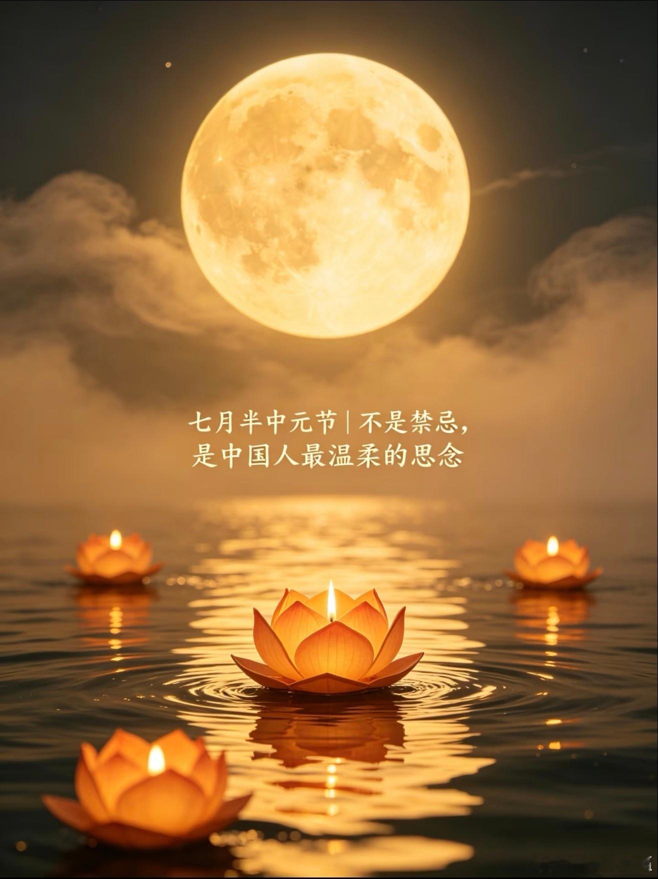 中元节的底色，是传递孝道，追思先辈。这个节日，同样可以祭祀革命先辈，和历代战死沙