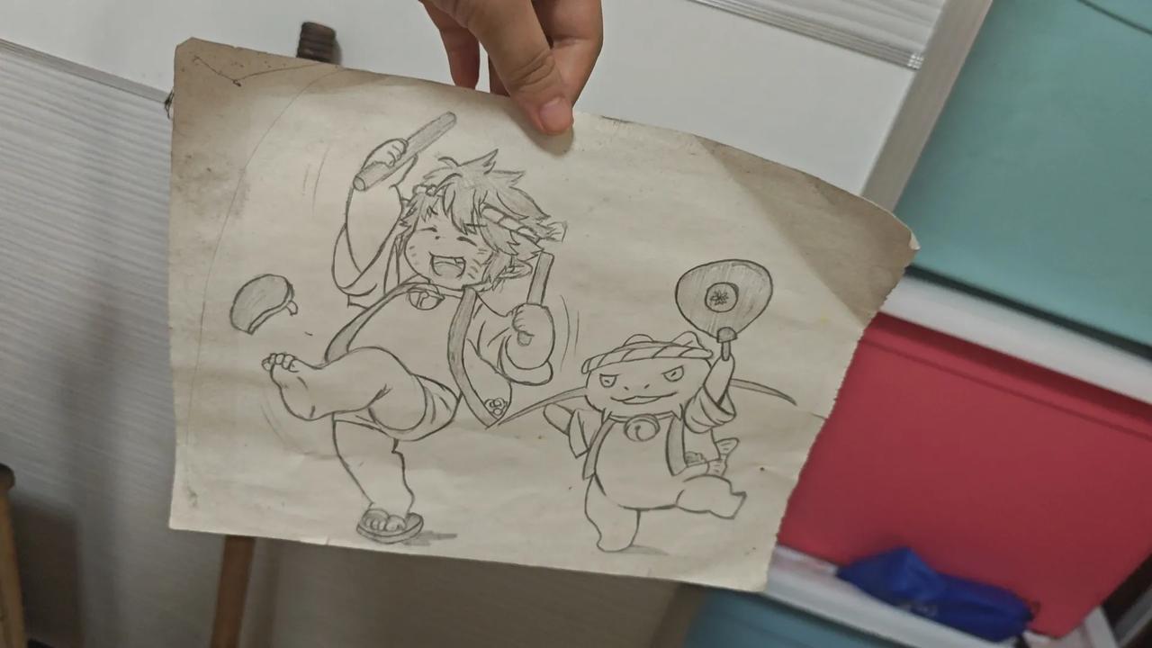
今天清理东西发现了自己高中画的画，现在已经画不出来了，人还是随着年龄的增大越来