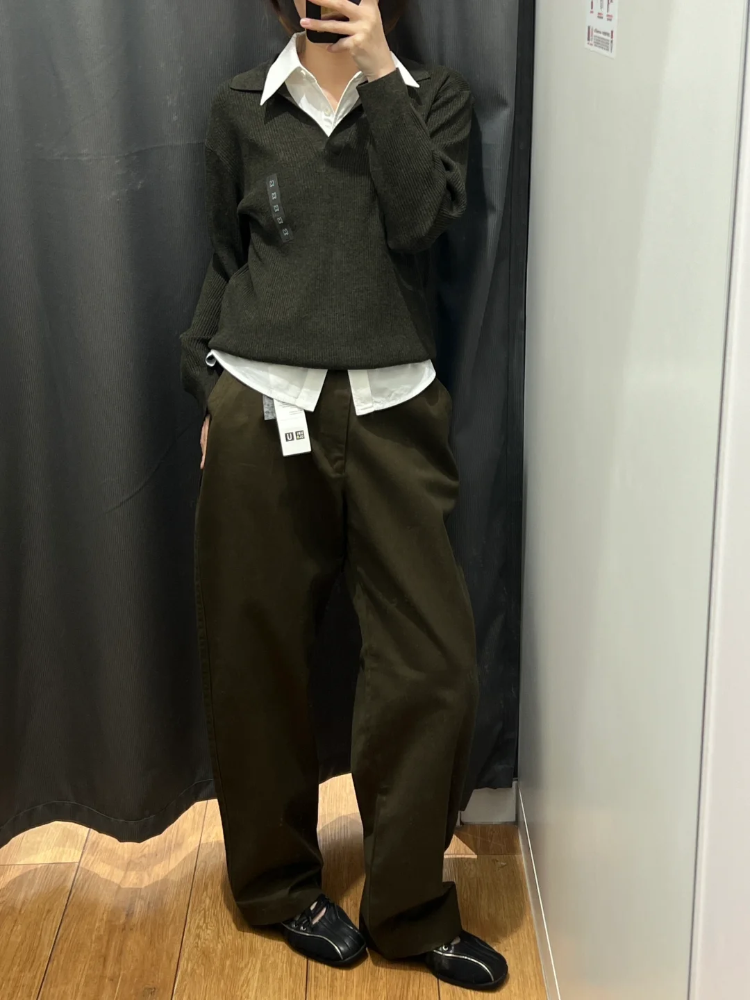 优衣库U新款神裤上新有点lemaire味儿~