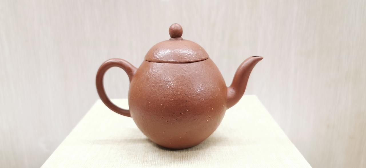 早期中国宜兴精品紫砂茶壶（独孔、约115cc）紫砂艺术 细品器物之美 茶生活 宜