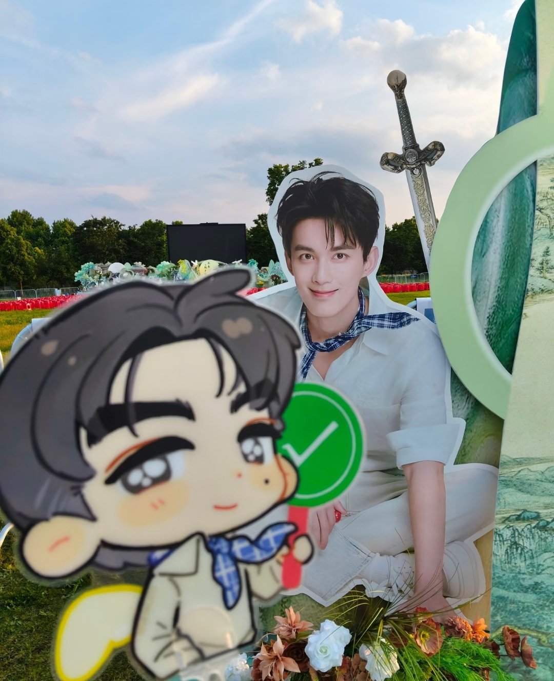 吴磊粉丝见面会应援花墙吴磊剑来杀青应援花墙吴磊剑来杀青粉丝见面会来啦，现场好棒啊