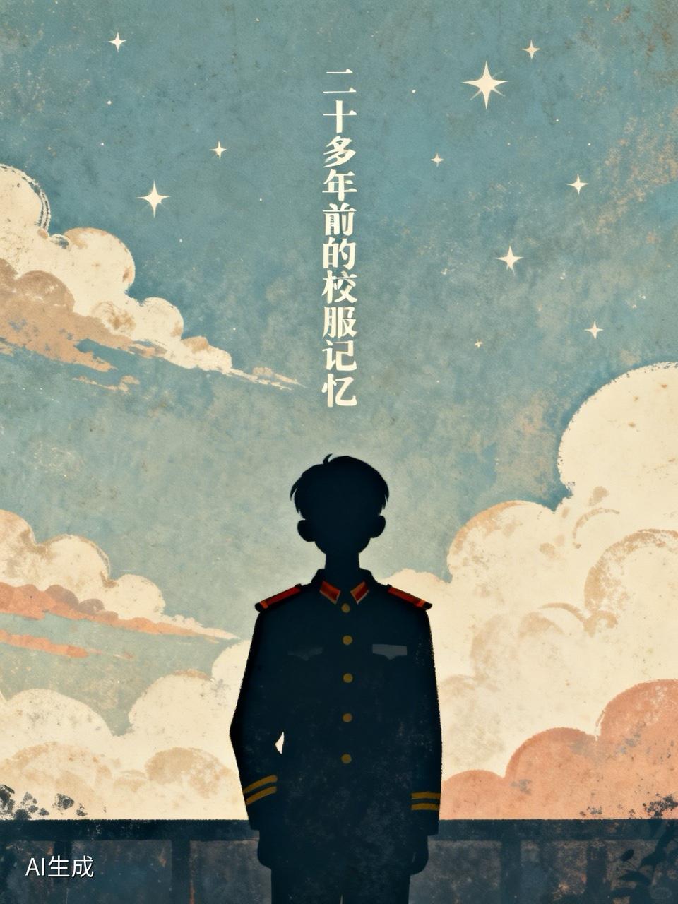二十多年前，我在一所职业学校工作时，学校的校服，是那种模仿军装感觉的。
但说实话