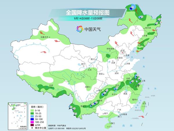 南方降雨逐步缩减 下周北方多地气温将创立秋后新低
