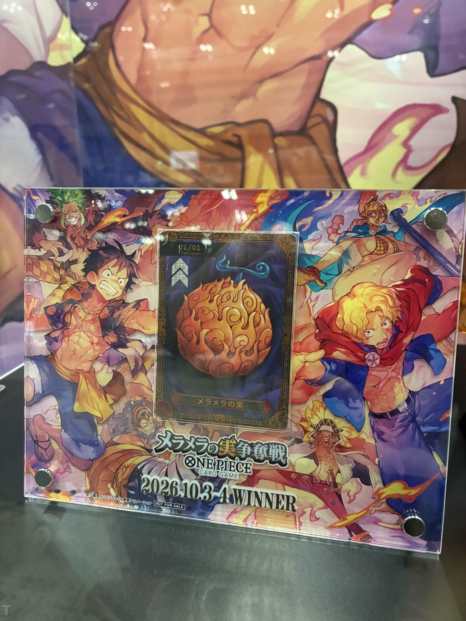 日本海贼王卡牌游戏“烧烧果实争夺战”活动现场，约1万人参加！再次创造人数记录！航