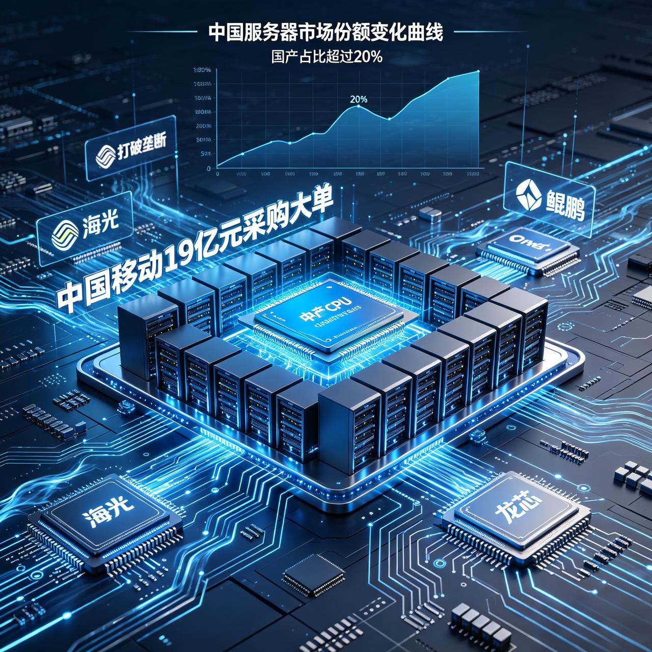 翻身了！19亿大单宣告国产CPU打破海外垄断，我们终于不用再任人拿捏

谁能想到