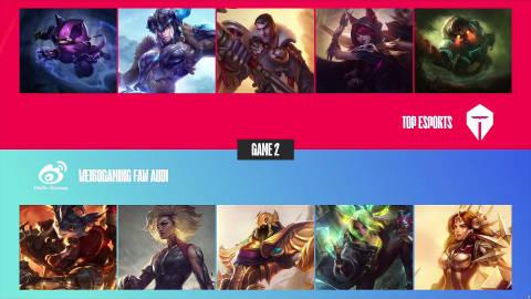  【TES vs WBG】第二局

MVP: Weiwei (芮尔)
20分钟，