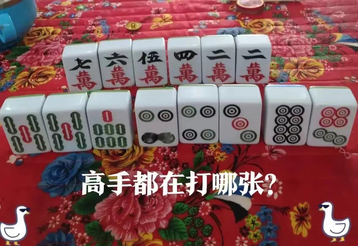 请高手看看，最合适打哪一张牌打牌技巧 今晚胡什么牌