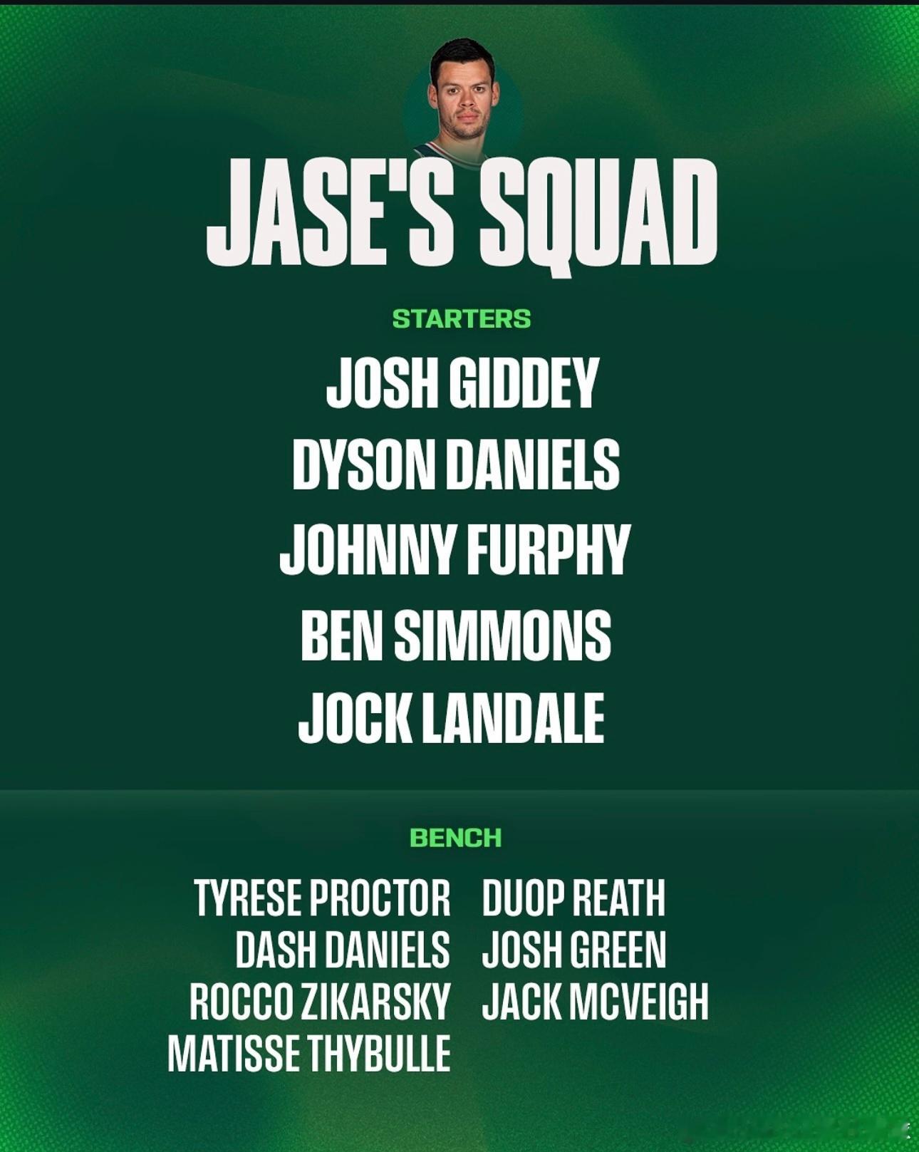 关于下一届男篮世界杯和2028洛杉矶奥运的澳大利亚男篮阵容，刚退役的杰森卡迪给出